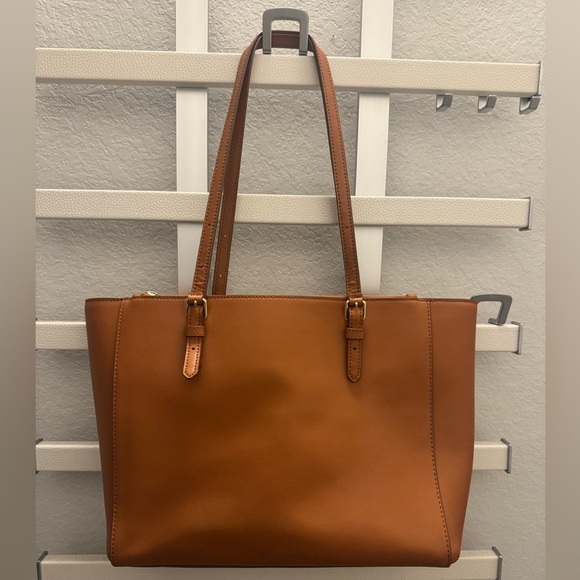 Marc Jacobs Smoked Almond The Commuter Leather Tote Bag - Picture 4 of 11
